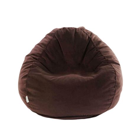 Small Classic Faux Suede Bean Bag Small Bean Bags, Cool Bean Bags, Washable Slipcovers, Small Chair, Online Furniture Shopping, Bag Chair, Boho Chic Furniture, Chair Upholstery, Chic Furniture