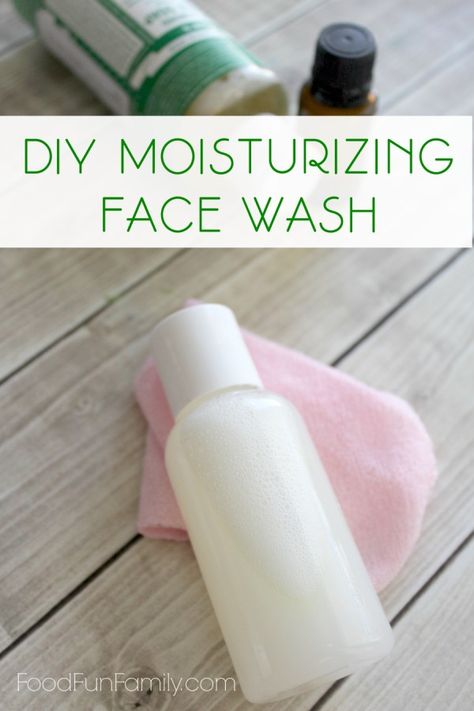 Face Wash Recipe, Homemade Face Wash, Diy Face Wash, Acne Products, Homemade Essential Oils, Oil Cleansing, Face Scrub Homemade, Diy Kosmetik, Moisturizing Face