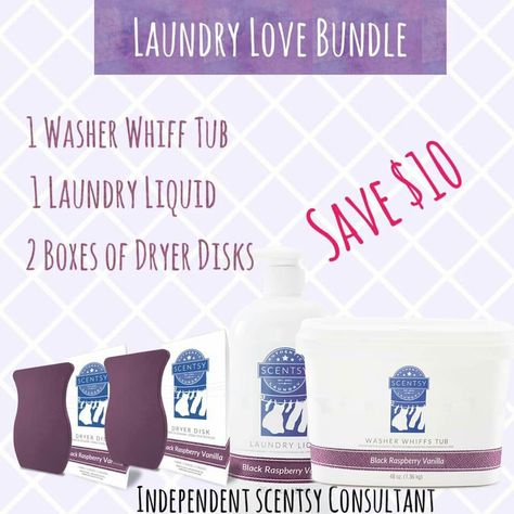 Scentsy Laundry Love Bundle Scentsy Laundry Love Bundle, Scentsy Clothesline, Scentsy Laundry, Laundry Clothesline, Scentsy Consultant Ideas, Scentsy Ideas, Scentsy Scent, Black Raspberry Vanilla, Laundry Liquid