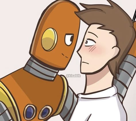 Tim X Moby Ship Fanart, Tim And Moby Brainpop Ship Fanart, Cursed Fanart Ship, Tim X Moby Fanart, Tim From Brainpop, Tim And Moby Ship, Tim Brain Pop, Tim From Tim And Moby, Brainpop Fanart