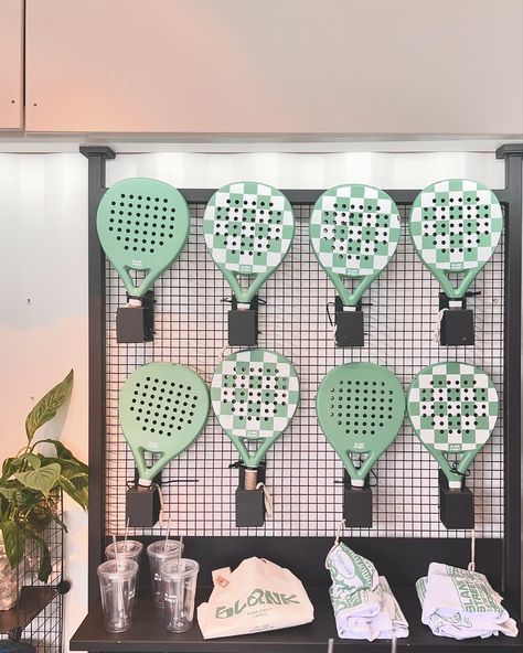 Blank Street Padel Club @ Battersea Power Station 🎾 #popup #summer #london #brandactivation #retaildesign #coffee #padel Blank Street, Tennis Store, Paddle Ball, Battersea Power Station, Wellness Club, Beach Tennis, August 15, Power Station, Shop Art