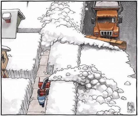 Snow Plow Humor, Snow Humor Hilarious, Winter Humor, Snow Humor, Arise And Shine, Shoveling Snow, Snow Removal, Snow Plow, Work Memes