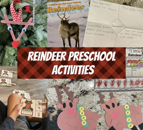 Up On The Housetop Reindeer Pause Easy Christmas Activities, Christmas Activities For Preschoolers, Christmas Preschool Activities, Tattoo Knee, Preschool Christmas Activities, Christmas Preschool, Christian Preschool, Peppermint Christmas, Activities For Preschoolers