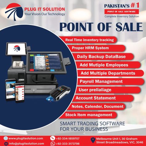 point of sale system helps business owners to manage easily and check the growth of business with all type of analytics. epos is Electronice point of sale system can be used for takeaways, Restaurants, Shops even all type of businesses. Best EPOS system with cheap prices, user friendly and free training is Plugitsolution EPOS software. https://plugitsolution.com Point Of Sale System, Retail Pos System, Sales Report, Trial Balance, Pos System, Marketing Poster, Customer Loyalty, Point Of Sale, Book Summaries