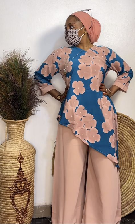 Two Piece Modest Outfit, 2piece Outfits Ankara, Modest Outfit Inspo Hijab, Ensemble Hijab Style, Dope Fashion Outfits, Materials Gown Style, Bubu Gown Styles, Street Style Outfits Casual, Modest Dresses Fashion