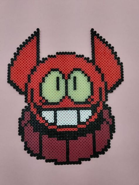 Spooky Month Perler Beads, Bobs Burgers Pixel Art, Perler Bead Patterns Big, Big Pixel Art, Pride Kandi, Bob Velseb, Bear Halloween, Sketchbook Tour, Perler Bead Templates