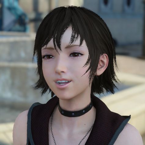 Final Fantasy Iris, Roxas Icon, Iris Amicitia, Fantasy Pfp, Fem Icons, Roxas Kingdom Hearts, Ada Wong, Art Style Inspiration, Kingdom Hearts