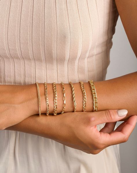 These stunning Gold Stacking Bracelets are waiting for you! Stack them... chic & classic! The chains are dainty and glistening, making it the perfect bracelet for a special occasion as well as everyday wear. DETAILS: *All bracelets are adjustable to fit multiple wrist widths. QUALITY: We beautifully package every item in a jewelry gift box. * All orders are hand crafted with care fr...#of #Stack #The #the #Adornment #Tidiness #StatementJewelry #Jewelry #of #Organizers #Mastering #the #Art #of Bracelet Photoshoot, Jewellery Product Photography, Bracelet Photography, Bracelets Layered, New Year Jewelry, Bracelet Photo, Delicate Gold Bracelet, Blush Jewelry, Jewellery Photography Inspiration