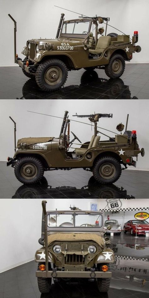 1954 Willys M38a1 4×4 Jeep M38a1 Willys, Army Jeep, American Pickup Trucks, Firestone Tires, Tactical Truck, Military Jeep, Willys Mb, Custom Pickup Trucks, Old Jeep