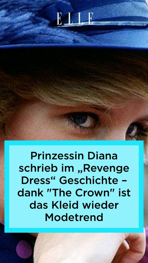 Prinzessin Diana schrieb im „Revenge Dress“ Modegeschichte. Was dahinter steckt und warum das Kleid durch The Crown wieder im Trend liegt – jetzt auf ELLE!#mode #modetrend #trending #sommer #outfits #styling #jeans Revenge Dress, Styling Jeans, Outfits Styling, Alberta Ferretti, Bustier Top, Buckingham Palace, Bustiers, The Crown, Revenge