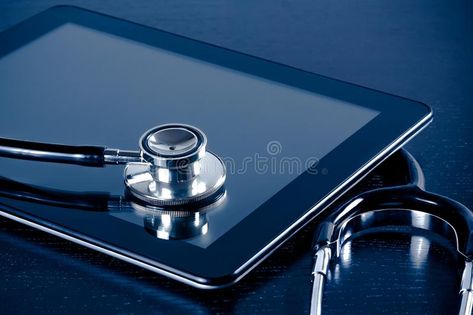 Medical stethoscope on modern digital tablet pc in laboratory on wood table. Con , #Sponsored, #digital, #tablet, #pc, #Medical, #stethoscope #ad Medical Stethoscope, Medical Transcription, Software Projects, Typography Design Layout, Digital Tablet, Samsung Device, Medical Records, Personal Health, Tablet Pc