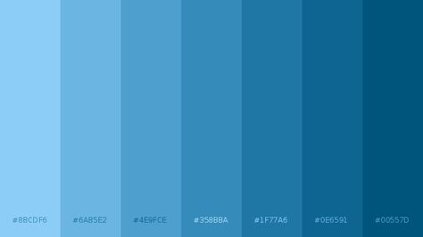 Blue Tones Palette, Blue Hex Code, Color Names Chart, Hex Color, Pantone Colour Palettes, Hex Color Palette, Color Palette Challenge, Pintura Exterior, Color Schemes Colour Palettes