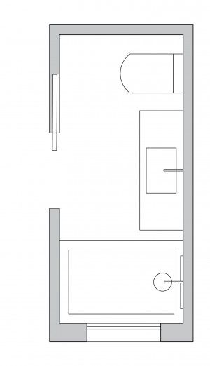 Long and narrow Bathroom Layout Bathroom Ideas For Long Narrow Bathrooms, Ensuite Bathroom Ideas Long Narrow, Narrow Bathroom Walk In Shower Ideas, Small Long Ensuite, Long Ensuite Layout, Long Bathrooms Narrow Layout, Small Long Bathrooms, Walk In Shower Narrow Bathroom, Long Narrow Full Bathroom