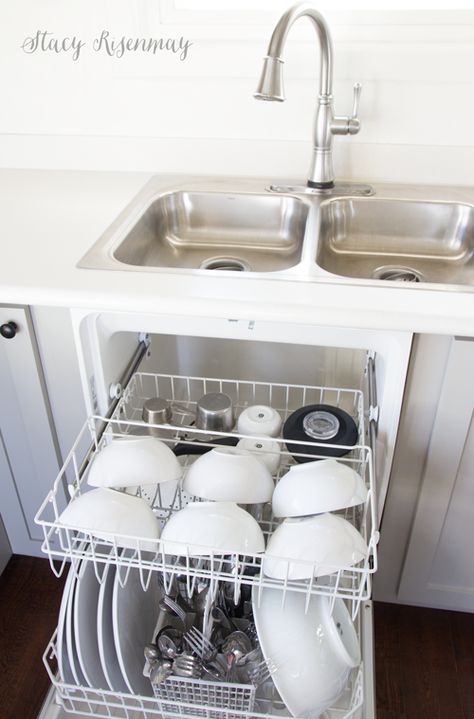 Details About My Under Sink Dishwasher – Stacy Risenmay Dishwasher Across From Sink, Dishwasher Ideas, Drawer Dishwasher Under Sink, Dish Washer In Kitchen, Dish Washer, Sinks Kitchen, Under Sink Dishwasher, Small Dishwasher, Kitchen Sink Design