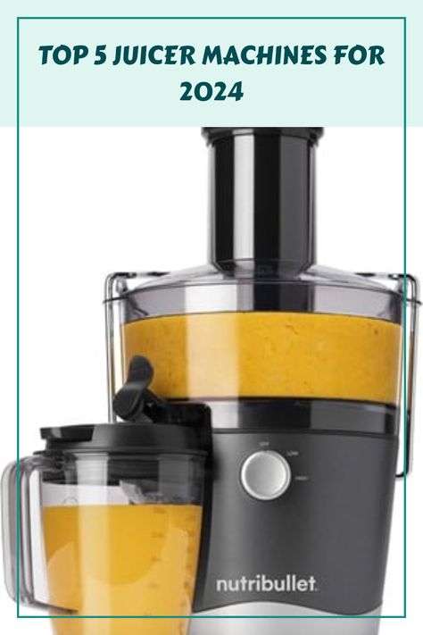 Are you on the hunt for the juicer that fits your lifestyle perfectly? Check out our ultimate guide featuring the top 5 juicer machines of 2024! We’ve reviewed popular options like the NutriBullet centrifugal juicer to make your juice-making journey seamless and enjoyable. Whether you’re looking for the best daily juicer or a premium model for weekend treats, our comprehensive review has you covered. Discover fresh and healthy juice solutions easily. Unearth your ideal juicer and bring excitement back to your kitchen today! Nutribullet Juicer, Best Juicer Machine, Juice Making, Centrifugal Juicer, Best Juicer, Cold Press Juicer, Juicer Machine, Magic Bullet, Variety Of Fruits