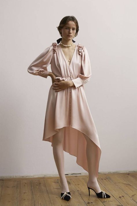 Classic Skirts, Blush Tones, Magda Butrym, Romper With Skirt, A Dress, Luxury Outfits, Moda Operandi, Dress Accessories