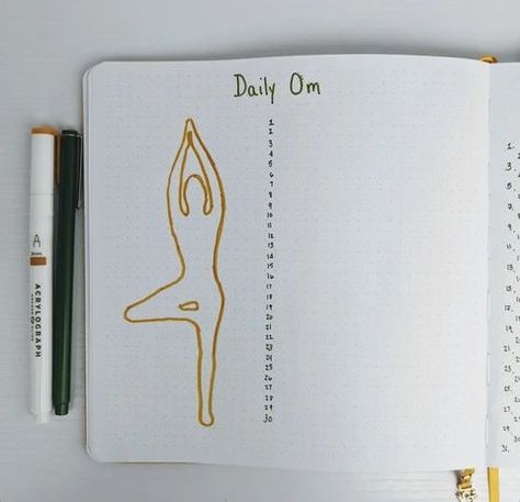 It has been a little while since we’ve all made the “be healthier” and “workout more” New Year’s Resolutions. And maybe that isn’t going quite as well as it was for the first month of the year. Or is that just me? Well time to get back to it! Here are 5 different fitness trackers that can be included in your bullet journal! Bujo Yoga Tracker, Yoga Tracker, Types Of Fitness, Bujo Spreads, Yoga Images, Bujo Layout, Journal Diy, Dot Grid Journal, Fitness Trackers