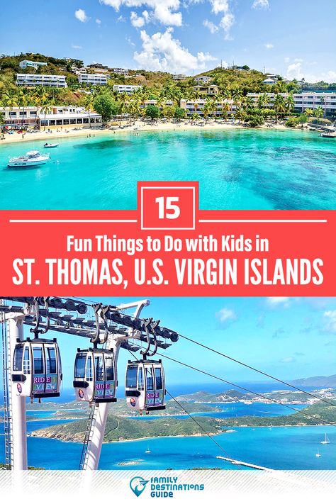 Dreaming about a family vacation to St. Thomas, in the U.S. Virgin Islands and looking for things to do? We’re FamilyDestinationsGuide, and we’re here to help: Discover the most fun things to do in St. Thomas with kids - so you get memories that last a lifetime! #stthomas #stthomasthingstodo #stthomaswithkids #stthomasactivities St Thomas Vacation, Virgin Islands Vacation, St Thomas Virgin Islands, Kid Friendly Vacations, St Thomas Usvi, Cruise Excursions, Vacation Goals, Things To Do With Kids, Family Vacation Destinations