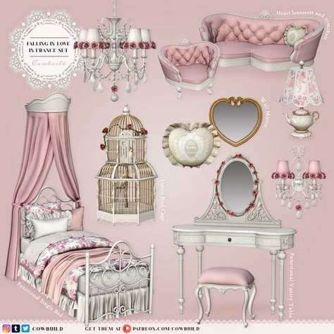 Sims 4 Fancy House Cc, Cc Patreon Furniture, Sims 4 Cc Functional Bassinet, Sims 4 Cc Patreon Room Decor, Sims 4 Cc Furniture Packs Patreon, Simberleen Cc, Sims 4 Fairy Furniture Cc, Sims 4 Cc Wedding Bridesmaid Dress, Sims 4 Cc Dollhouse