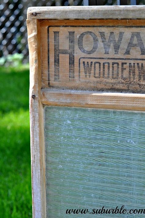 Hometalk :: How to restore this antique washboard? Antique Washboard Decor Ideas, Washboard Decor Ideas, Cleaning Stainless Steel Fridge, Washboard Crafts, Washboard Decor, Glass Washboard, Washer Smell, Vintage Washboard, Old Washboards