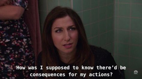 Sitcoms Quotes, Gina Linetti, Out Of Context, Brooklyn Nine Nine, Tv Show Quotes, Film Quotes, Tv Quotes, Movie Quotes, Reaction Pictures