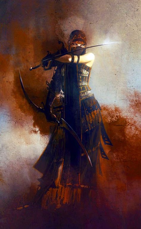 Mythology: Khawla bint Al-Azwar was a Muslim Arab warrior Arte Ninja, 다크 판타지, Arabian Nights, Fantasy Warrior, Arte Fantasy, Art And Illustration, Fantasy Artwork, Larp, Fantasy World