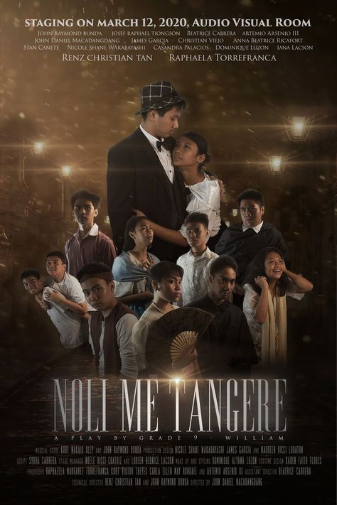 Our poster last 2020 Noli Me Tangere Poster, Florante At Laura, Barbie Forteza, Maria Clara At Ibarra, Poster Making Ideas, Poster Editing, Videography Tips, Tarpaulin Design, Poster Drama