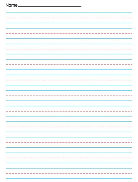 Primary Writing Paper Template Pinterest Handwriting, Handwriting Paper Template, Handwriting Paper Kindergarten, Primary Writing Paper, Free Printable Stationery Paper, Notebook Paper Template, Free Paper Printables, Free Writing Paper, Handwriting Sheets