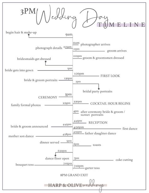 Wedding Day Timeline For Photographer, 3:30 Ceremony Wedding Timeline, Wedding Day Of Timeline Template, Sample Timeline Wedding, Wedding Day Timeline 3:30pm Ceremony, Short Wedding Day Timeline, Wedding Timeline For 3pm Ceremony, Sample Wedding Day Timeline, Wedding Timeline For 2pm Ceremony