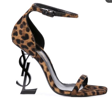 Cheetah Heels, High Heel Stiefel, Ysl Heels, Ysl Shoes, Girly Shoes, Pretty Shoes, Dream Shoes, Heel Shoes, Cheetah Print