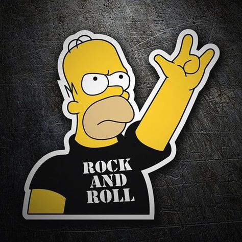 The Simpsons, Rock Band, Rock N, Rock N Roll, Rock And Roll, Band