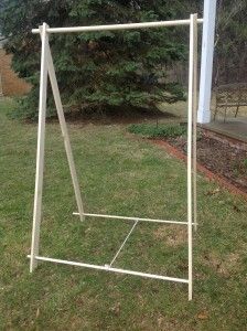 Wooden Clothes Rack, Wood Clothing, Camping Clothes, Portable Clothes Rack, Diy Clothes Rack, Clothing Racks, Wooden Closet, Retro Camping, Portable Closet