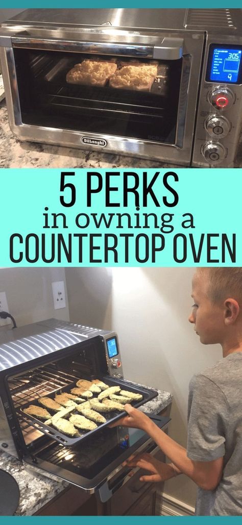 Countertop Oven Placement, Counter Oven, Toaster Oven Cooking, Convection Oven Cooking, Convection Oven Recipes, Oven Appliance, Toaster Oven Recipes, Countertop Convection Oven, Oven Cabinet