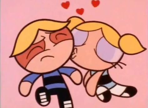 Cartoon Kiss, Girlfriend Meme, Power Puff Girls Bubbles, Powerpuff Girls Wallpaper, Ppg X Rrb, Ppg And Rrb, Girls Wallpaper, Powerpuff Girl, Power Puff Girls