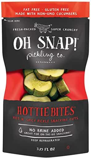 Amazon.com: Oh snap pickles. #ad Oh Snap Pickles, Low Sugar Snacks, Salty Popcorn, Healthy Snack Alternatives, Picnic Snacks, Box Snack, Spicy Pickles, Snack Lunch, Refreshing Snacks