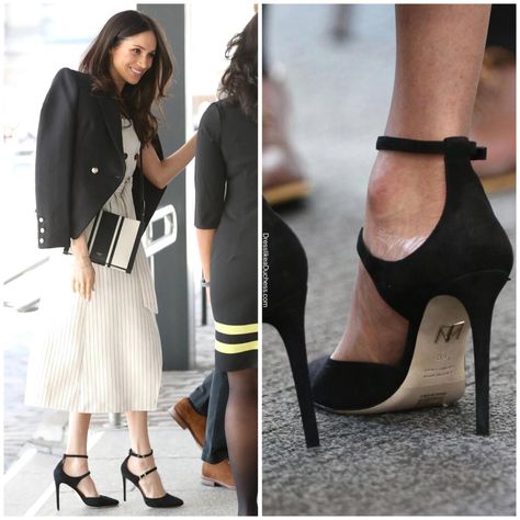 Why Kate Middleton and Meghan Markle Wear the Wrong Shoe Size - Dress Like A Duchess Kate Middleton Heels, Kate Middleton Shoes Heels, Meghan Markle Shoes, Kate Middleton Shoes, Jessica Pearson, Kate And Meghan, Audrey Dress, Jimmy Choo Pumps, Christmas Shoes