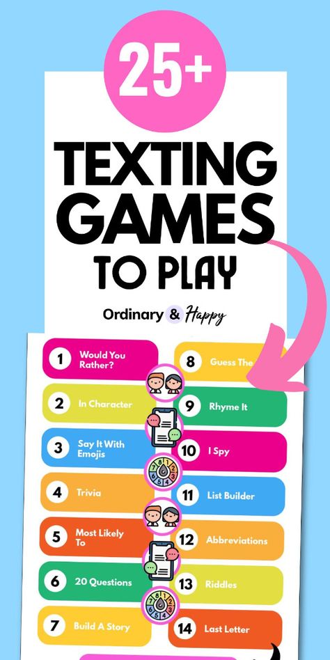 These games to play over text are great for long-distance friendships and relationships. Fun Texting Games Friends, Fun Games For Long Distance Relationship, Games To Play Long Distance, Games To Play Over Facetime With Boyfriend, Couple Games To Play Over Text, Long Distance Relationship Games To Play, Long Distance Games For Couples, Online Games To Play With Boyfriend, Flirty Games To Play Over Text