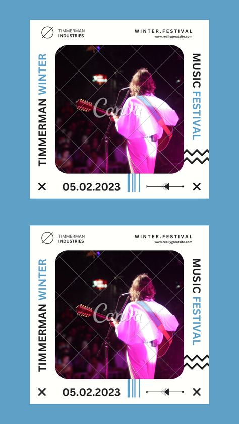 Use this customizable Music Festival Promotion Instagram Post template and find more professional designs from Canva. The images contained in it are for preview purposes only. Music Festival Instagram Post, Instagram Event Post, Instagram Event Post Design, Event Instagram Post, Ig Layout, Insta Reel, Instagram Graphic Design, Festival Post, Insta Layout