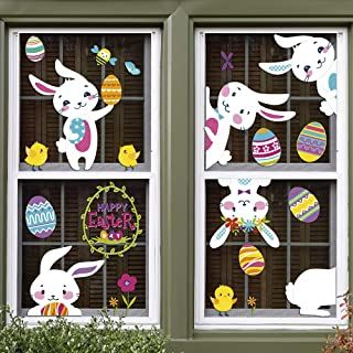 Spring Window Decorations, Windows Painting, Easter Window Decorations, Easter Decals, Easter Window, Fun Activities For Toddlers, Decorative Window Film, Spring Window, Easter Stickers