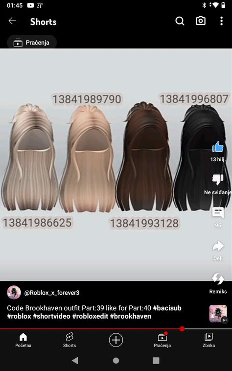 Brookhaven Codes For Hair, Hair Codes Brookhaven, Brookhaven Hair Codes, Brookhaven Avatar, Brookhaven Codes Hair, Codes For Hair, Code Brookhaven Outfit, Cap Code, Code Brookhaven