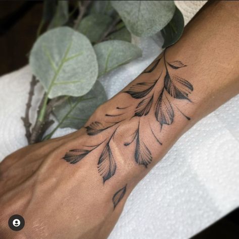 Leaves Tattoos Men, Forearm Tattoo Men Flowers, Wrist Tattoos Floral, Floral Tattoo Sleeve Men, Leaves Tattoo Men, Leaf Wrist Tattoo, Aaron Core, Wrist Tattoos Men, Best Wrist Tattoos