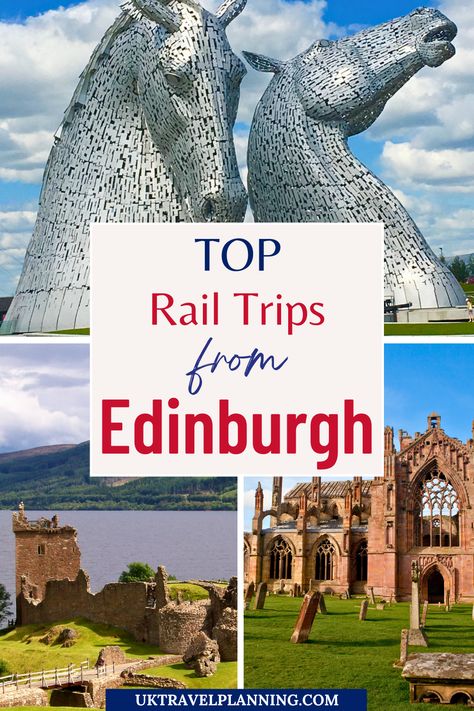 Plan your next adventure with our list of top rail trips from Edinburgh. Learn where to visit in a day from Edinburgh by train, including must-see nearby attractions and hidden gems. Ideal for tourists wanting to explore more of Scotland efficiently. 3 Days In Edinburgh, Edinburgh Day Trips, Day Trips From Edinburgh Scotland, Edinburgh 3 Day Itinerary, Best Time To Visit Edinburgh, Day Trips From Edinburgh By Train, Island Of Skye, Day Trips From Edinburgh, Travelling Tips