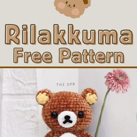 Amigurumi free patterns on Instagram: "Design and pattern by @vsantika_plushies" Rilakkuma Crochet Pattern, Rilakkuma Crochet Pattern Free, Chinese Crochet Patterns, Korilakkuma Crochet, Crochet Rilakkuma, Rilakkuma Crochet, Rilakkuma Korilakkuma, Creativity Ideas, Instagram Pattern