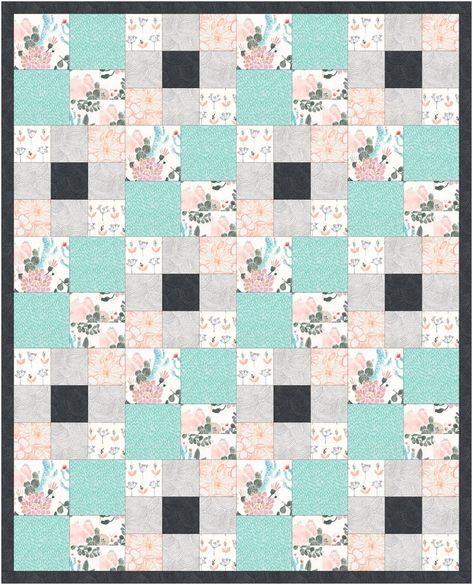 Quilt Pattern Easy, Baby Quilt Patterns Easy, Baby Quilt Size, Modern Baby Quilt, Baby Quilt Pattern, Baby Quilt Patterns, Beginner Quilt Patterns, Easy Quilt Patterns, Baby Room Design