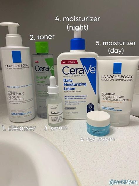 Acne Cerave, Skincare Routine For Sensitive Skin, Cerave Skincare, Simple Routine, Essentials For Men, Men Skin Care Routine, Skin Care Basics, Face Skin Care Routine, Skin Care Routine Order