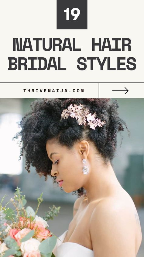 Wedding Guest Hairstyles Natural Hair, Natural Hair Updos Wedding, 4c Natural Hair Wedding Styles, Elegant Black Hairstyles Natural, 4b Wedding Hairstyles, Natural Hair Styles Wedding, Natural Hair Bride Hairstyles, Natural Hair Styles For Brides, Bridal Hairstyles Natural Hair