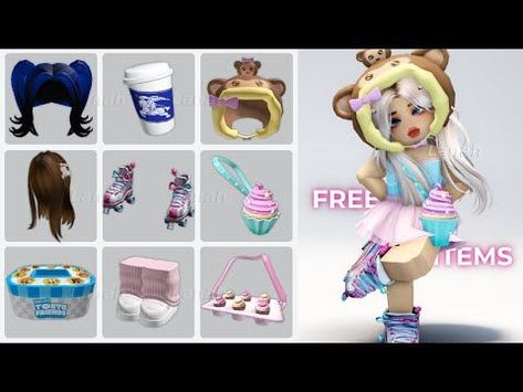 GET NEW CUTE ROBLOX FREE ITEMS 😱💗 (2024) Check more at My profile Cute Roblox Items, Roblox Items, Roblox Robux, Games Roblox, Top Game, Free Items, My Profile, Drawing Tutorial, The Creator