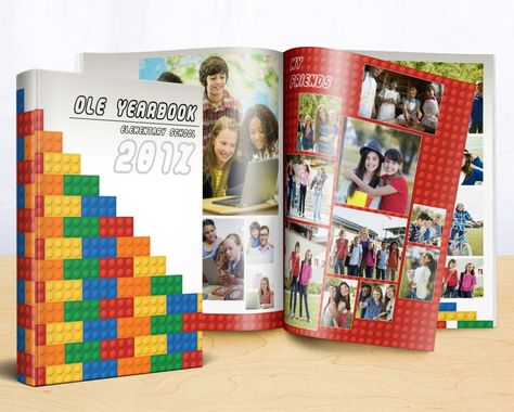 lego yearbook theme idea Lego Yearbook Theme, Elementary School Yearbook, Perfume Styling, Creative Yearbook Ideas, Busy Images, Yearbook Spreads, Yearbook Layouts, Yearbook Covers, Yearbook Ideas