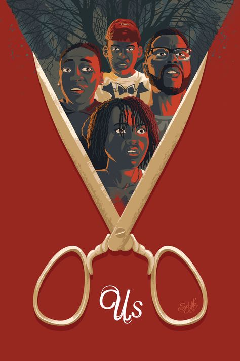 US, movie, usmovie, jordan, peele, poster, art, posters, movies, horror, thriller Us Movie Art, Jordan Peele Poster, Illustrative Movie Poster, Horror Movie Poster Illustration, Thriller Poster, Us Movie Poster, Reanimator Movie Poster, Beetlejuice Minimalist Poster, Movie Posters Art