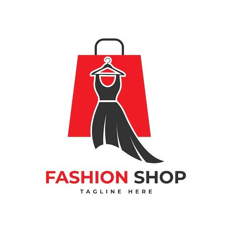 Fashion Shop Logo Design, Clothing Logo Design Creative, Logo For Fashion Designer, Dress Shop Logo, Cloth Brand Logo, Fashion Shop Logo, Clothing Company Logo, Logo For Clothing Brand, Shopping Logo